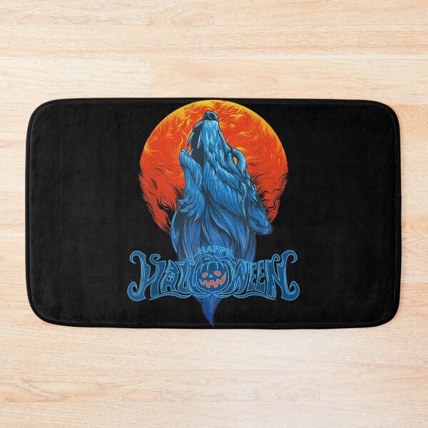 Item preview, Happy Halloween Moon Wolf  designed and sold by scirarmav.