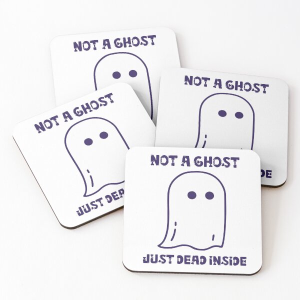 Item preview, Cute Cool Halloween Ghost - Dead Inside  designed and sold by Add To Cart.