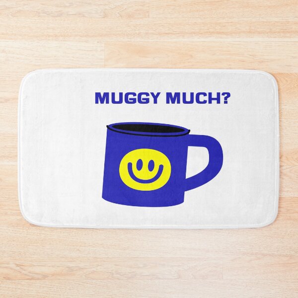 Item preview, Muggy Much? Mug With Smiley Face designed and sold by LMcDs.