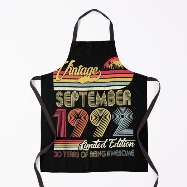 Item preview, 30th Birthday Vintage September 1992 30th Birthday Men Women  designed and sold by scirarmav.