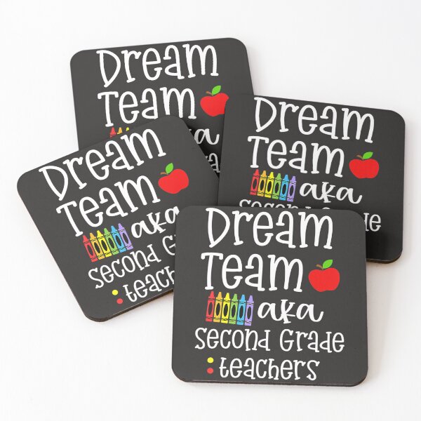 Item preview, Dream team second grade Fun Teachers Back to School Gift  designed and sold by fawsonpnhamme.