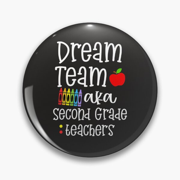 Item preview, Dream team second grade Fun Teachers Back to School Gift  designed and sold by fawsonpnhamme.