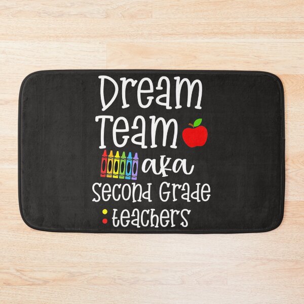 Item preview, Dream team second grade Fun Teachers Back to School Gift  designed and sold by fawsonpnhamme.