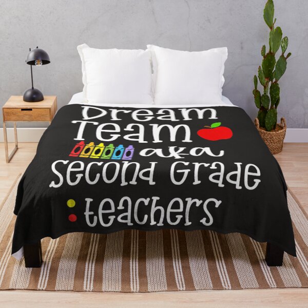 Item preview, Dream team second grade Fun Teachers Back to School Gift  designed and sold by fawsonpnhamme.