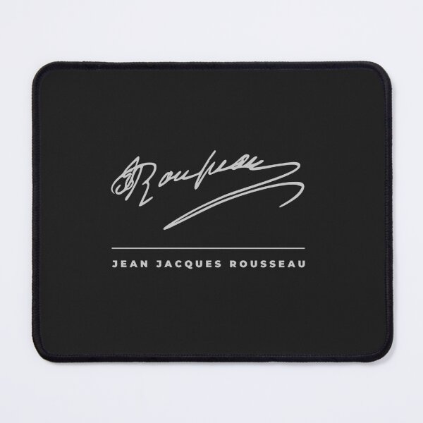 Item preview, Jean Jacques Rousseau signature t-shirt designed and sold by CMYKStudio.
