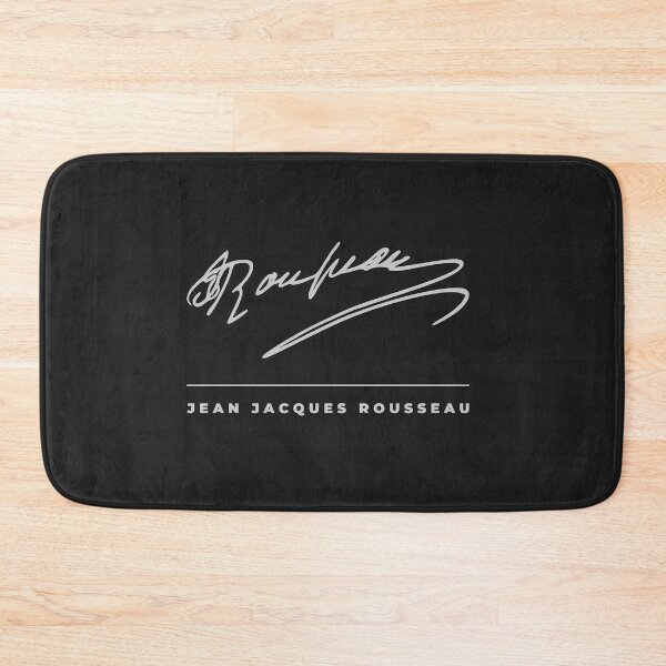 Item preview, Jean Jacques Rousseau signature t-shirt designed and sold by CMYKStudio.