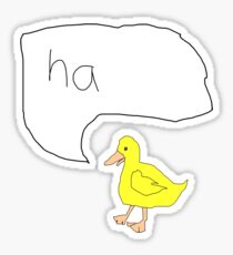 Ugly Duckling Sticker