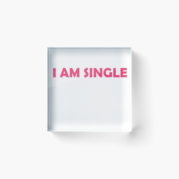 Item preview, I am single T-shirt designed and sold by Muhammad Khalil.