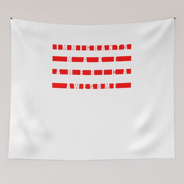 Item preview, Immigrants make America Awesome designed and sold by Delpieroo.
