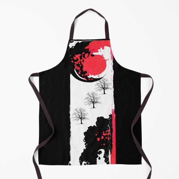 Item preview, Black and Red Pattern and Trees designed and sold by ralick.