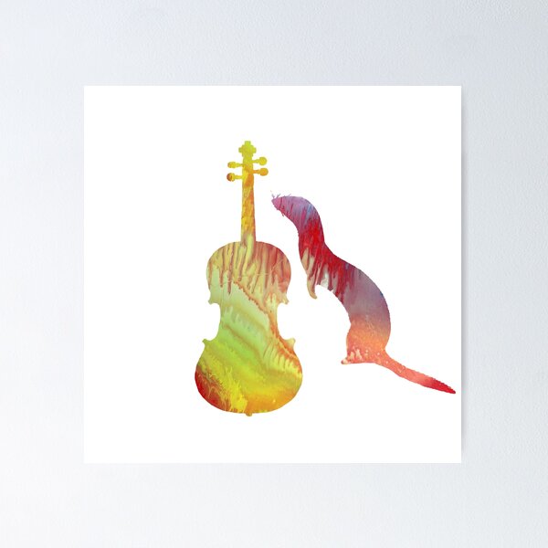 Item preview, Ferret Viola Art designed and sold by TheJollyMarten.