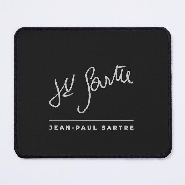 Item preview, Jean-Paul Sartre signature t-shirt designed and sold by CMYKStudio.