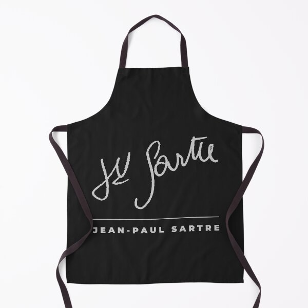 Item preview, Jean-Paul Sartre signature t-shirt designed and sold by CMYKStudio.