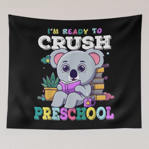 Item preview, I'm Ready To Crush Preschool Cute Koala Back To School Kids  designed and sold by scirarmav.