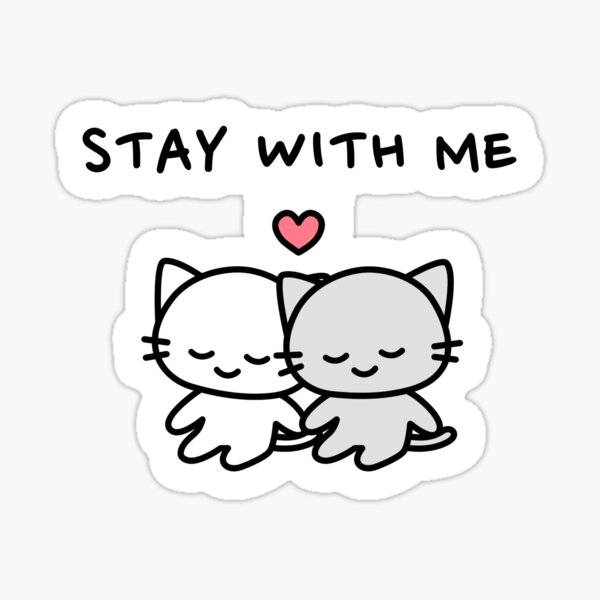 Cute Couple Sticker - Cute Couple Kitty - Discover & Share GIFs