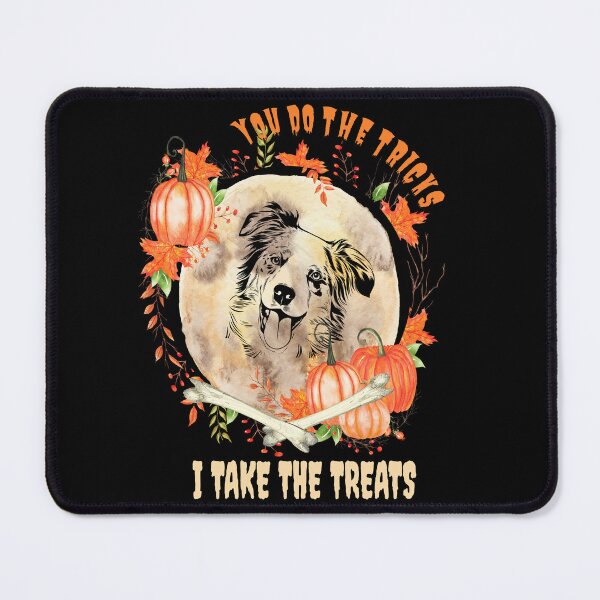Item preview, Australian Shepherd Dog Owner Halloween Pumpkin Humor Funny designed and sold by Cuddlythopia.