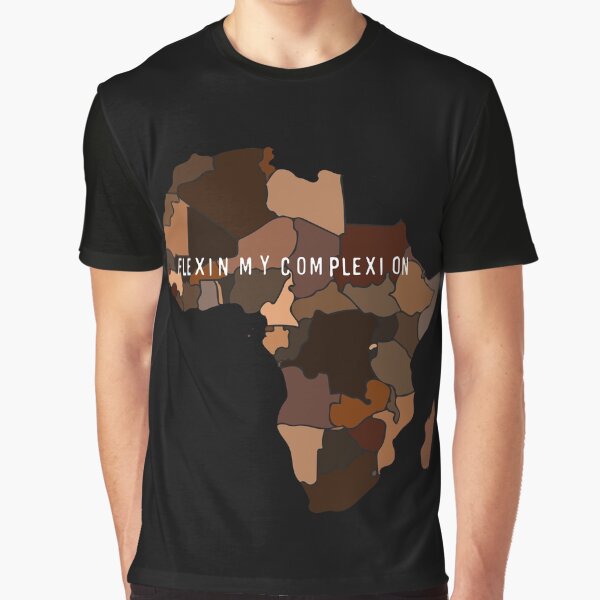 Flexin My Complexion Graphic T-Shirt
