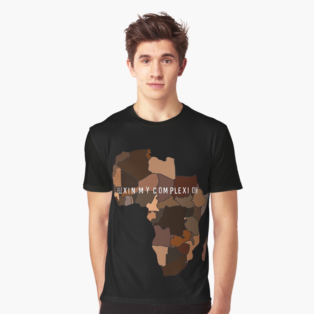 Flexin My Complexion Graphic T-Shirt