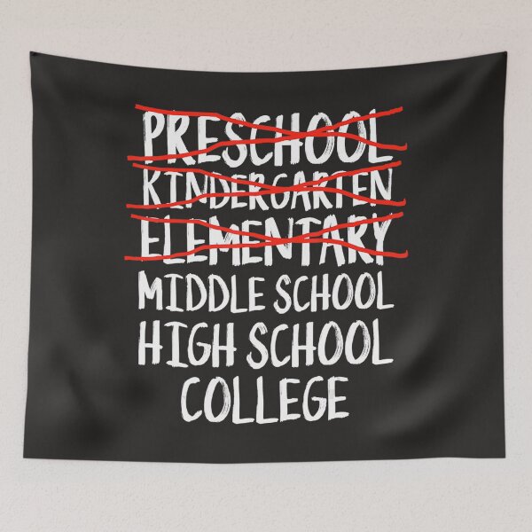 Item preview, Elementary Graduation Gift Middle school back to school  designed and sold by fawsonpnhamme.