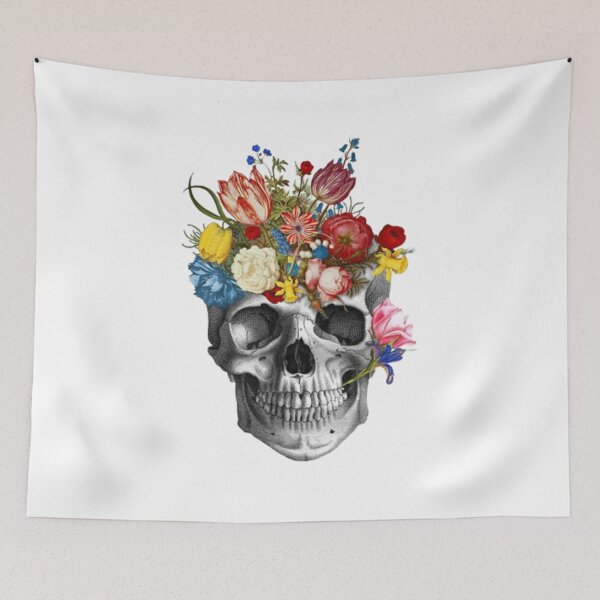 Item preview, Bull skull with cacti crown - hand painted watercolor designed and sold by Stevenobinsun.