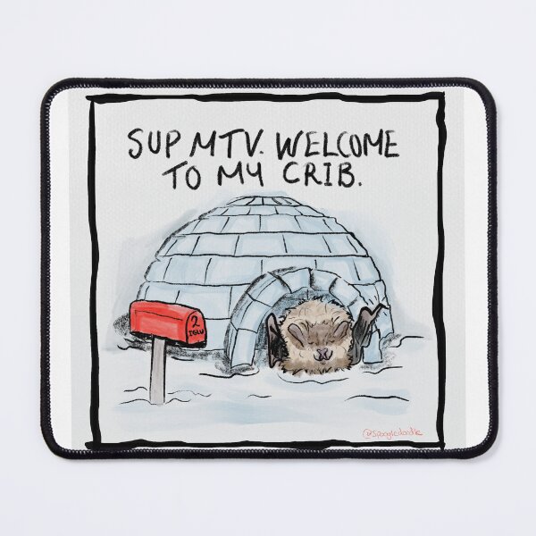 Item preview, The issue Ian tube nosed Bat - “welcome to my crib” designed and sold by SmelDraws.