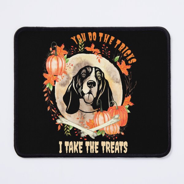 Item preview, Basset Hound Dog Owner Halloween Pumpkin Humor Funny designed and sold by Cuddlythopia.
