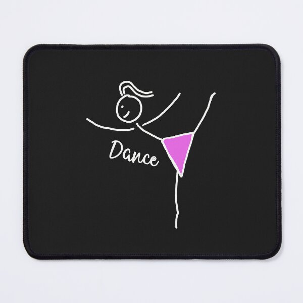 Item preview, Ballerina stick woman designed and sold by Brownies22.