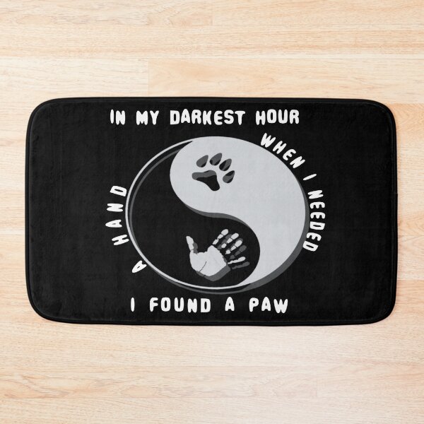 Item preview, in my darkest hour when i needed a hand i found a paw designed and sold by diva-design.