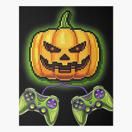 Funny Gaming Noob - Halloween Heroes Art Board Print for Sale by