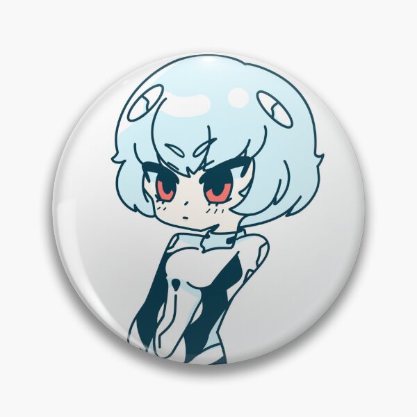 Artikelvorschau, Ayanami Rei Evangelion süßes einfaches Chibi entworfen und verkauft von Axtrea.