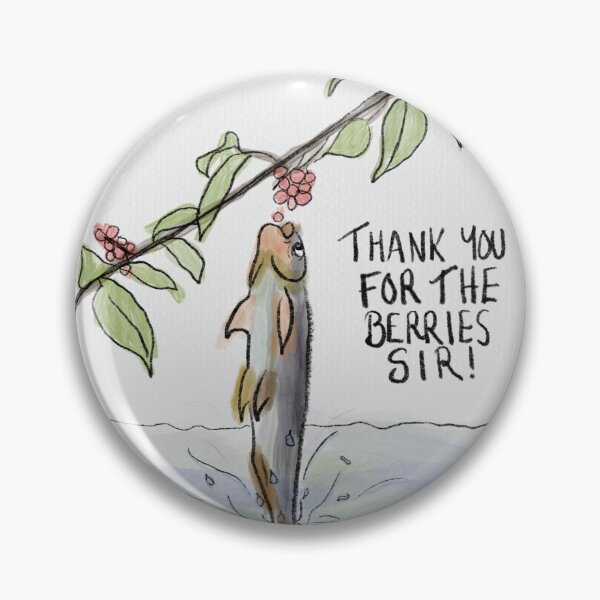 Item preview, Piraputanga fish - “ thank you for the berries sir” designed and sold by SmelDraws.