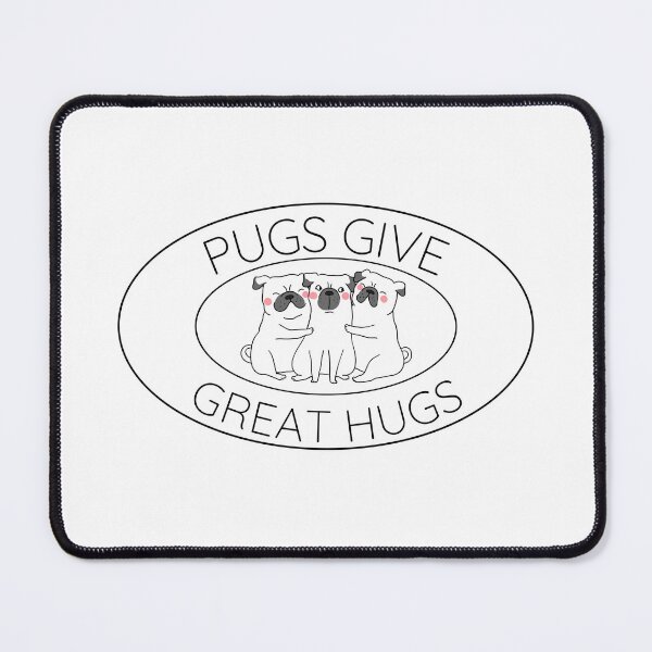 Item preview, Pugs Give Great Hugs Funny Pug Design designed and sold by to-esu.
