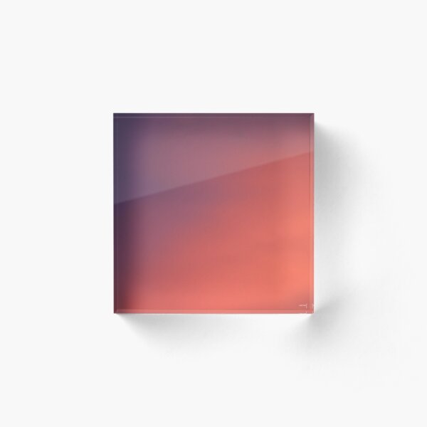 Sky Palette Acrylic Block