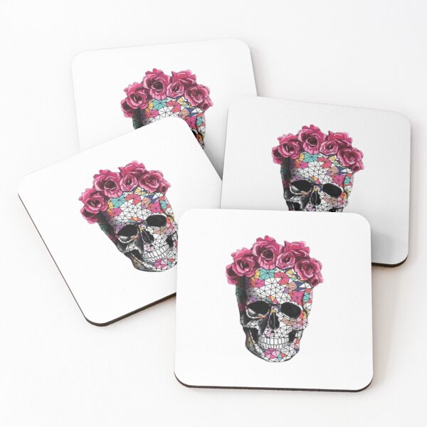 Item preview, Bull skull with cacti crown - hand painted watercolor designed and sold by Stevenobinsun.