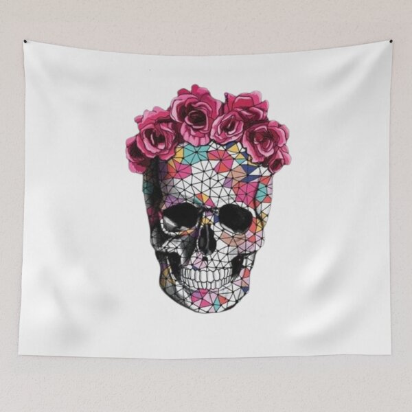 Item preview, Bull skull with cacti crown - hand painted watercolor designed and sold by Stevenobinsun.