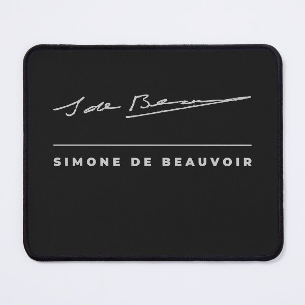 Item preview, Simone De Beauvoir signature t-shirt designed and sold by CMYKStudio.