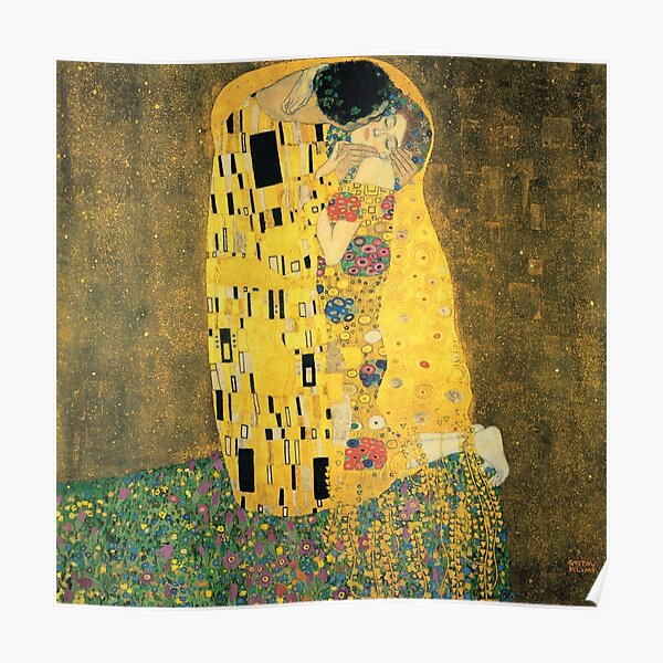Le baiser - Gustav Klimt Poster