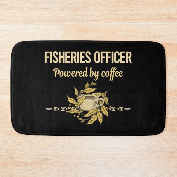 Item preview, Powered By Coffee Fisheries Officer designed and sold by trinayolkcelia.
