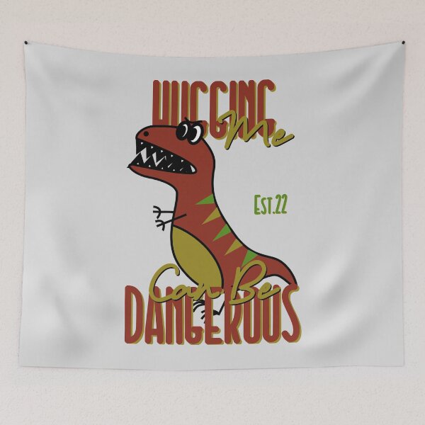 Item preview, HUGGING ME CAN BE DANGEROUS designed and sold by GAADesignz.