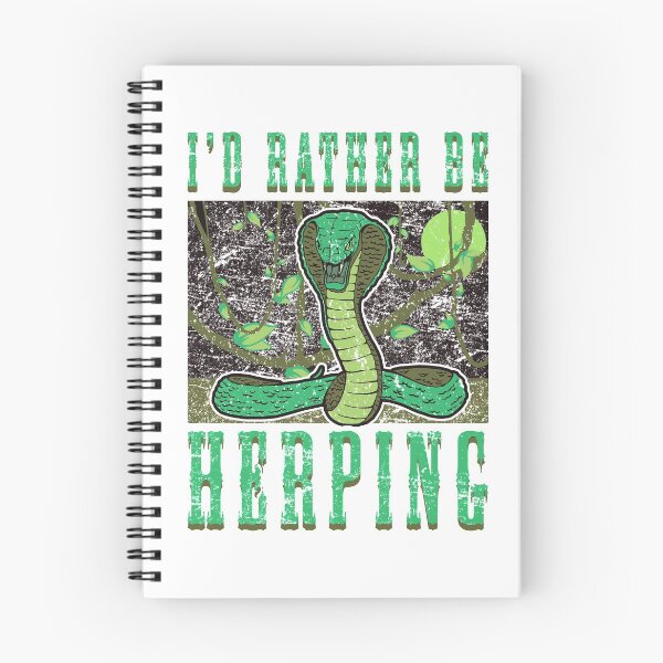 Item preview, I'd Rather Be Herping designed and sold by karmcg.