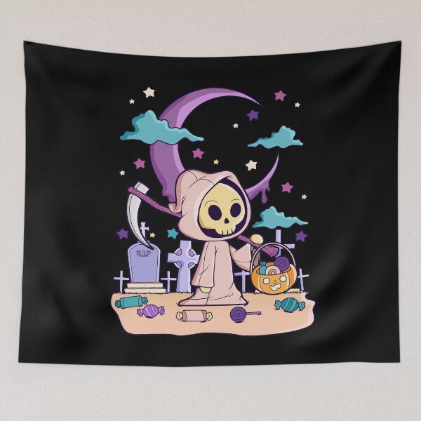 Item preview, Halloween Horror Gift Pastel Goth Creepy Kawaii designed and sold by DSWShirts.