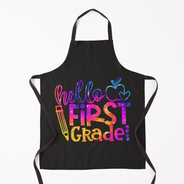 Item preview, First 1st Grade Teacher First Day Back To School Tie Dye  designed and sold by fawsonpnhamme.