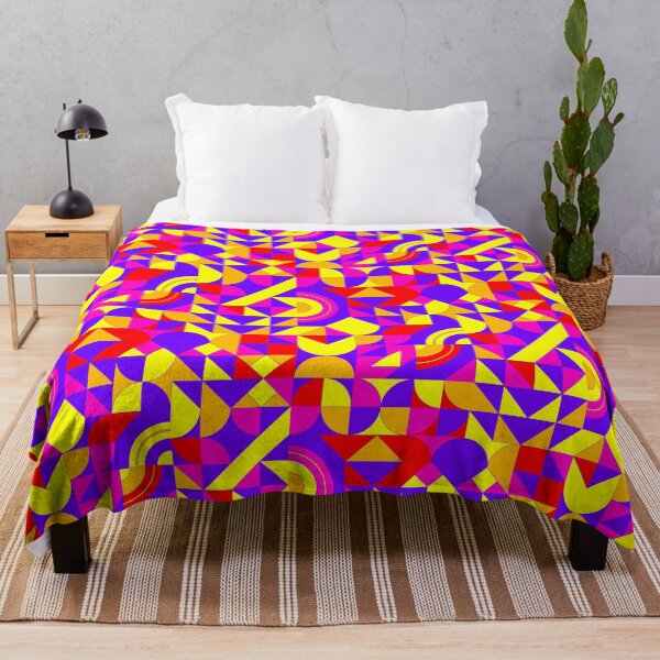 Item preview, geometric colorful patterns conceptual Art - Abstract Neo Geo graphic design designed and sold by Design Repo.