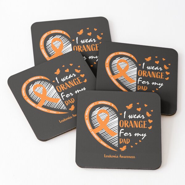 Item preview, Men Women Father I Wear Orange For My Dad Leukemia Awareness   designed and sold by schromtlmaascha.
