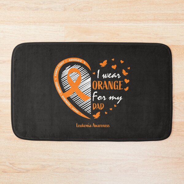 Item preview, Men Women Father I Wear Orange For My Dad Leukemia Awareness   designed and sold by schromtlmaascha.