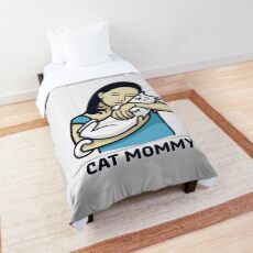 Cat Mommy Comforter