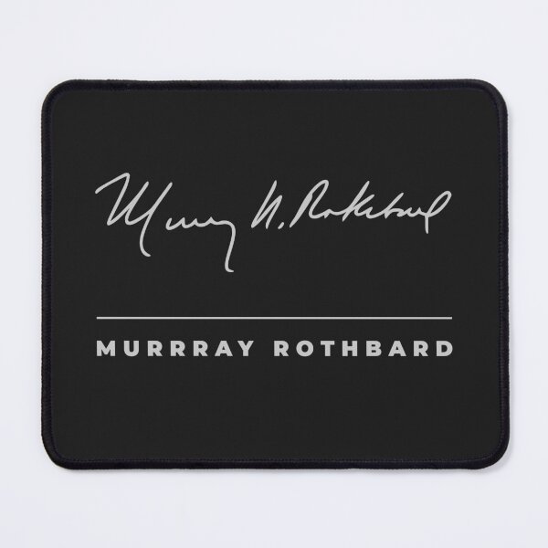 Item preview, Murray Rothbard signature t-shirt designed and sold by CMYKStudio.