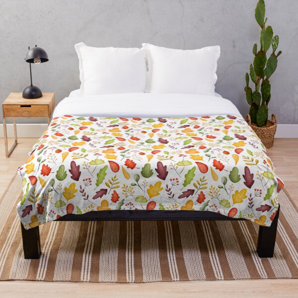 Item preview, Fall is coming floral pattern designed and sold by Paintit-black.