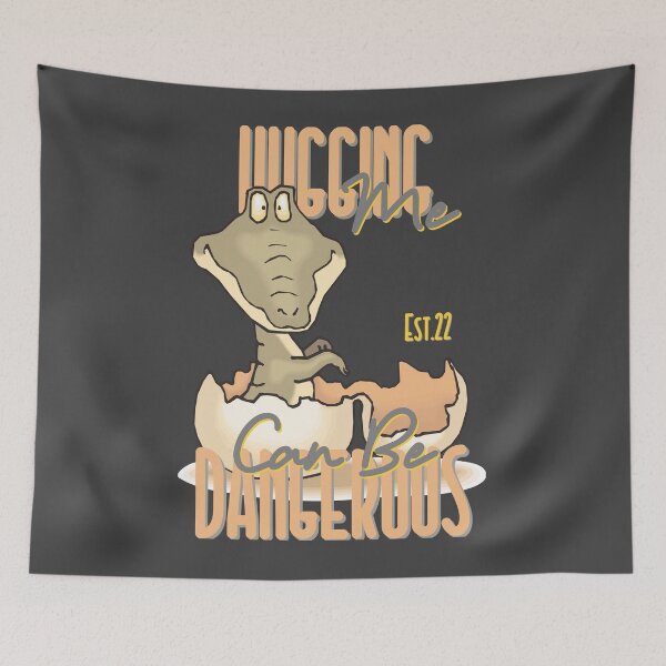 Item preview, HUGGING ME CAN BE DANGEROUS designed and sold by GAADesignz.