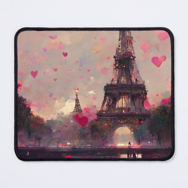 Item preview, Romantic eiffel tower, paris designed and sold by GeneratedArt.